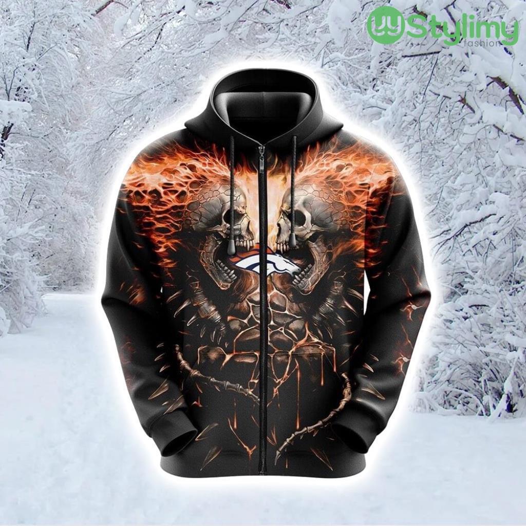 NFL Detroit Lions Skull Up For Victory Hoodie 3D All Over Print 6 NFL Detroit Lions Skull Up For Victory Hoodie 3D All Over Print Product Photo 1