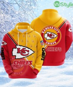 NFL Kansas City Chiefs 3D Hoodie All Over Print Perfect Fan Gear For Football Season Product Photo 1