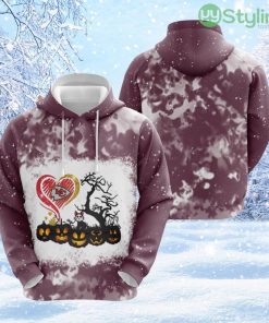 NFL Kansas City Chiefs Horror Pumpkins Halloween 3D Hoodie All Over Print For Fans Product Photo 1