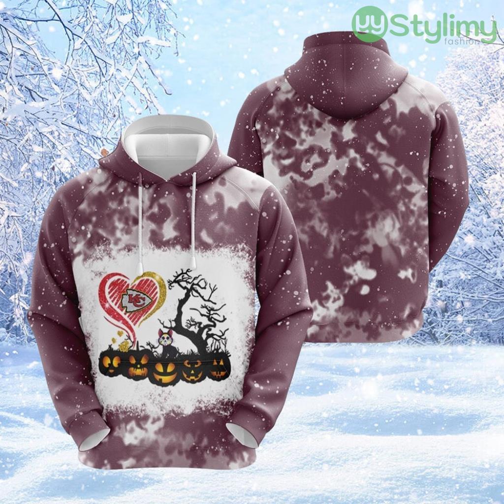 NFL Kansas City Chiefs Horror Pumpkins Halloween 3D Hoodie All Over Print For Fans 6 NFL Kansas City Chiefs Horror Pumpkins Halloween 3D Hoodie All Over Print For Fans Product Photo 1