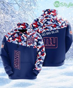 NFL New York Giants 3D Hoodie All Over Print Elevate Your Game Day Look Product Photo 1