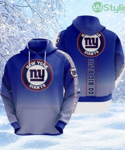 NFL New York Giants 3D Hoodie All Over Print Perfect Fan Gear For Football Season Product Photo 1