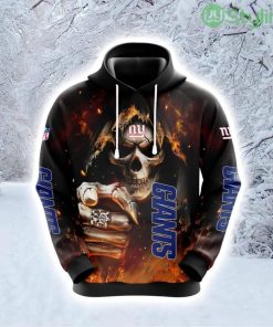 NFL New York Giants Skull Champion Your Team Hoodie 3D All Over Print Product Photo 1