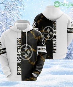 NFL Pittsburgh Steelers Elevate Your Game Day Look 3D Hoodie All Over Print Product Photo 1