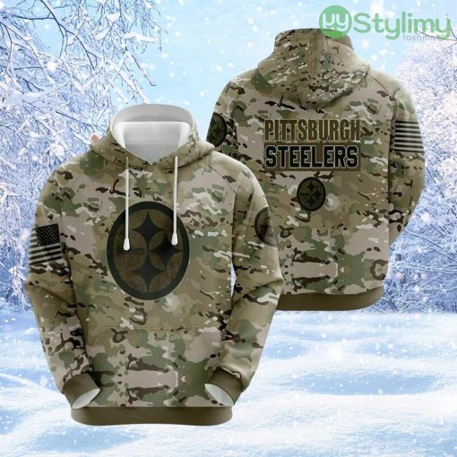 NFL Pittsburgh Steelers Perfect Fan Gear 3D Hoodie All Over Print For Football Season Product Photo 1