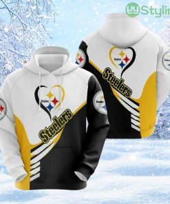 NFL Pittsburgh Steelers Stay Cozy And Stylish 3D Hoodie All Over Print Product Photo 1