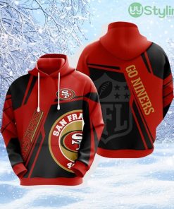 NFL San Francisco 49ers 3D Hoodie All Over Print Stay Cozy And Stylish Product Photo 1