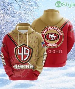 NFL San Francisco 49ers 3D Hoodie All Over Print Unmatched Style And Comfort Product Photo 1