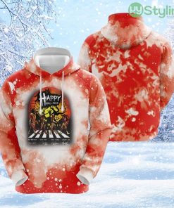 NFL San Francisco 49ers Abbey Road Signatures Halloween 3D Hoodie All Over Print For Awesome Fans Product Photo 1