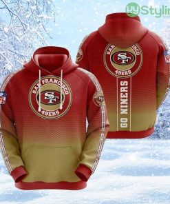 NFL San Francisco 49ers Show Your Team Spirit 3D Hoodie All Over Print Product Photo 1