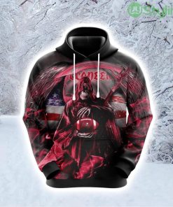 NFL Tampa Bay Buccaneers Skull Up For Victory Hoodie 3D All Over Print Product Photo 1