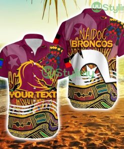 Personalised Naidoc Brisbane Broncos Hawaiian Shirt Torres Strait Islanders Trending Summer Product Photo 1