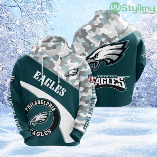 Philadelphia Eagles Printed Nfl Limited Edition Gift 3D Hoodie All Over Print Product Photo 1