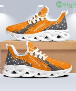 Tennessee Volunteers Stars and Stripes Max Soul Shoes Sneaker Running Fashion Product Photo 1