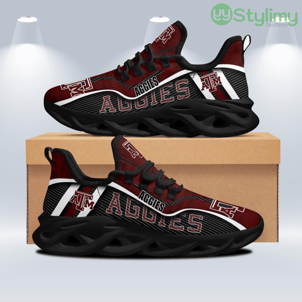 Texas A&M Aggies Jumpstart Max Soul Shoes Sneaker Running Fashion 3 Texas A&M Aggies Jumpstart Max Soul Shoes Sneaker Running Fashion Product Photo 1