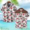 Same Brown Coconut Tree Pattern 3D Hawaiian Shirt And Shorts Product Photo 2