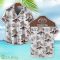 Toyota Brown Coconut Tree Pattern 3D Hawaiian Shirt And Shorts Product Photo 2