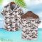 Victory Motorcycles Brown Coconut Tree Pattern 3D Hawaiian Shirt And Shorts Product Photo 2